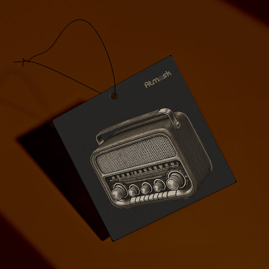 Vintage Styled Car Fragrance - Radio